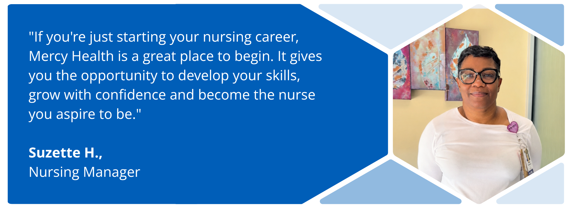 MercyHealth-Nurseprofessionaldevelopmenttestimonials-SuzetteHairston-RN