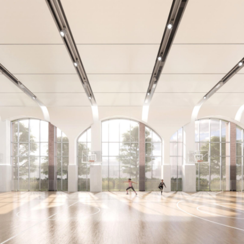 BASIS International & Bilingual School Wuhan gym rendering