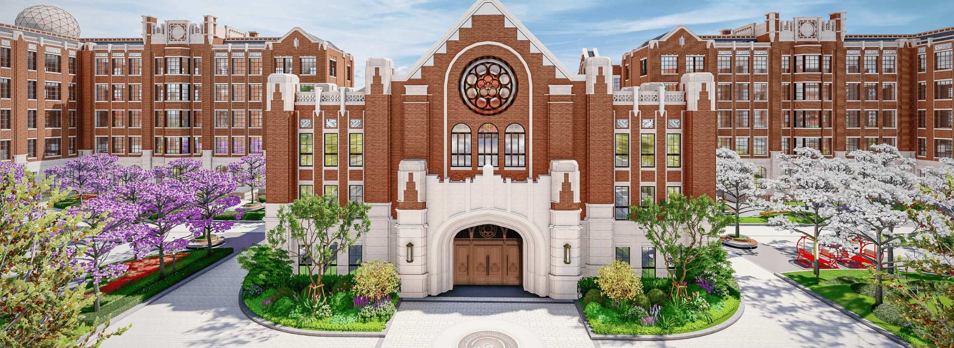 BASIS Bilingual School Beijing Campus Rendering