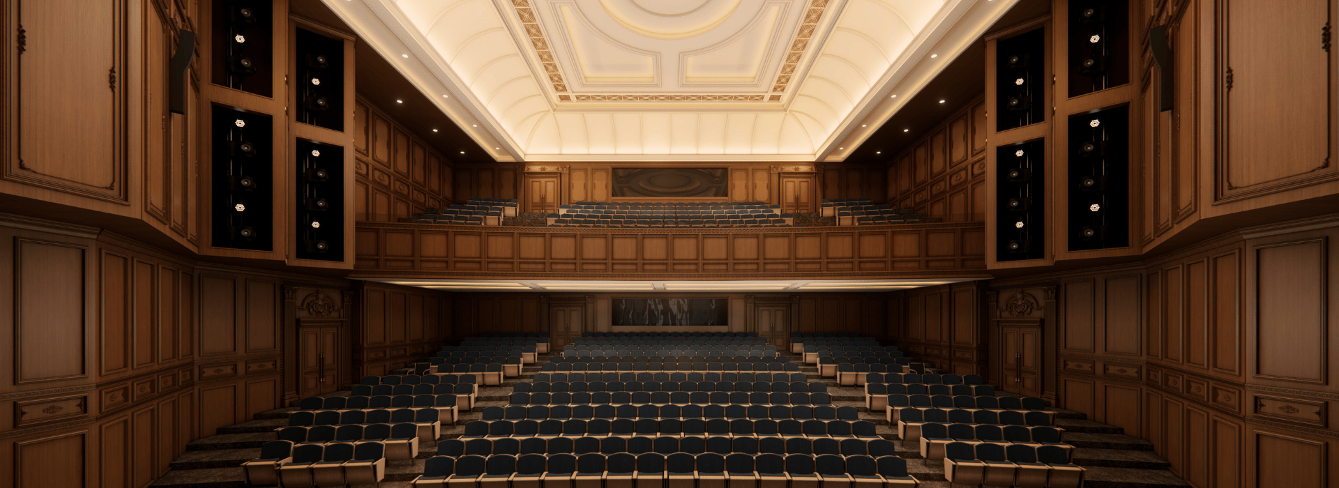 BASIS Bilingual School Beijing Auditorium Rendering