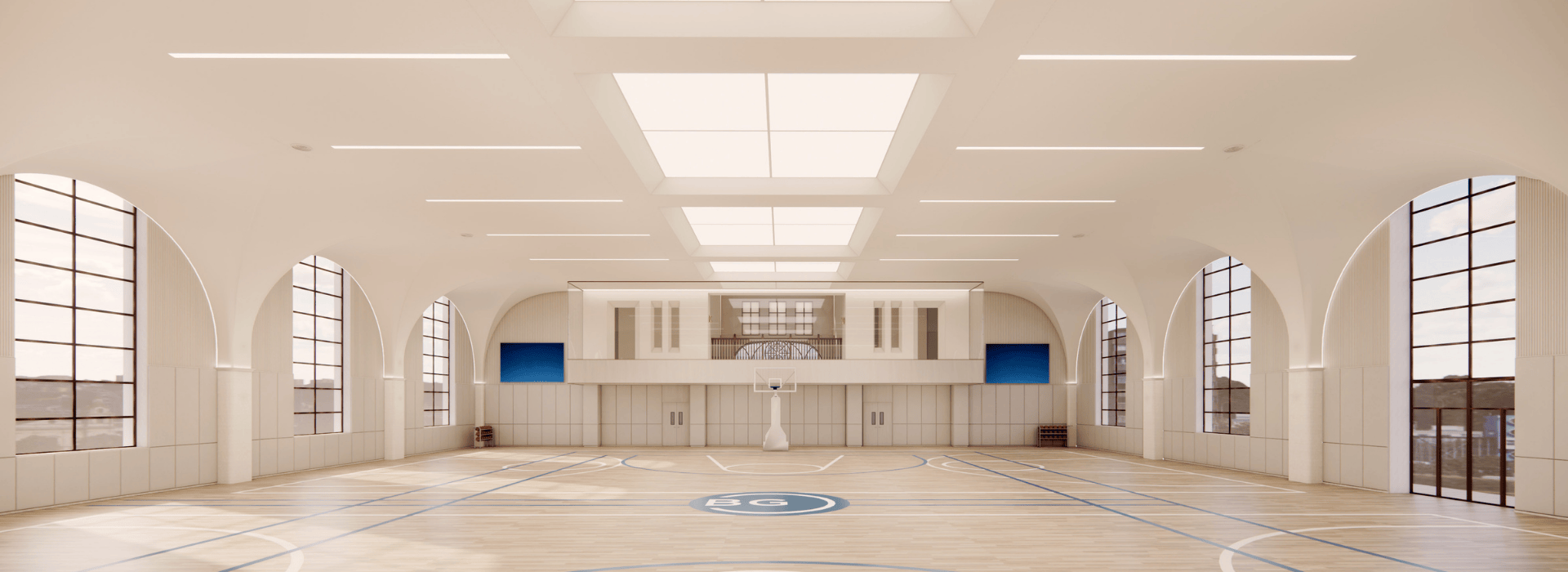 BASIS Bilingual School Beijing Gym Rendering