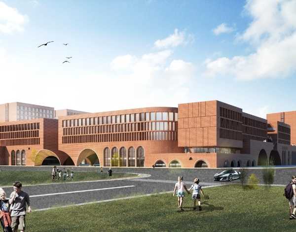 BASIS International & Bilingual School Wuhan campus rendering