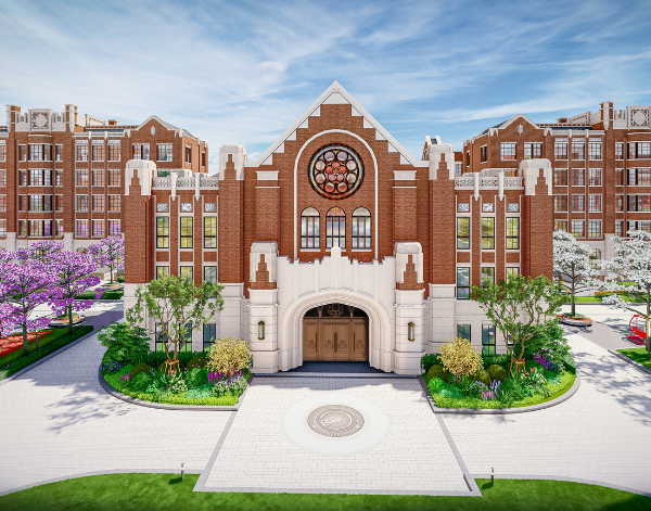 BASIS Bilingual School Beijing campus rendering