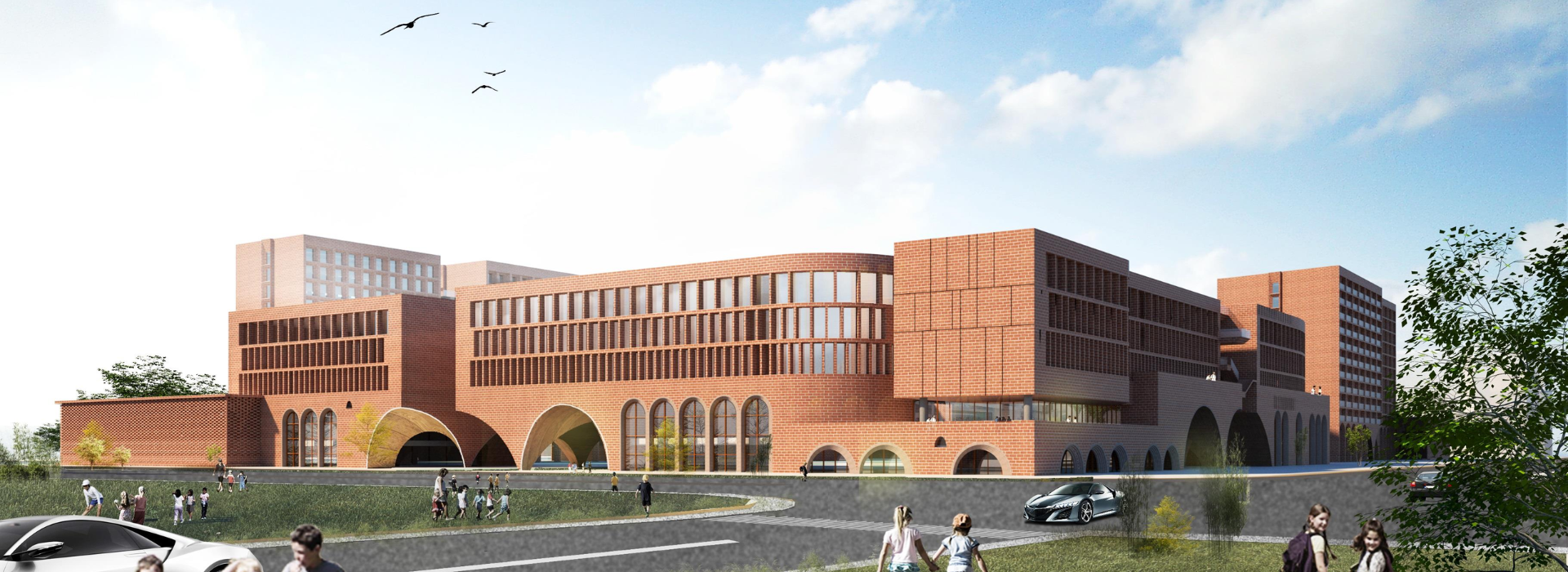 BASIS International & Bilingual School Wuhan rendering