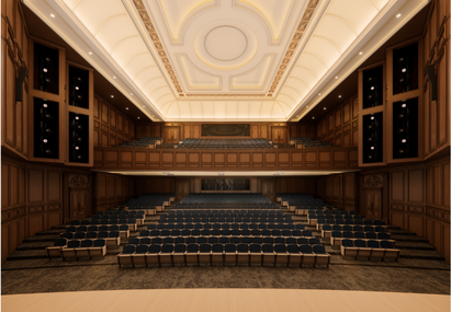 BASIS Bilingual School Beijing Auditorium rendering