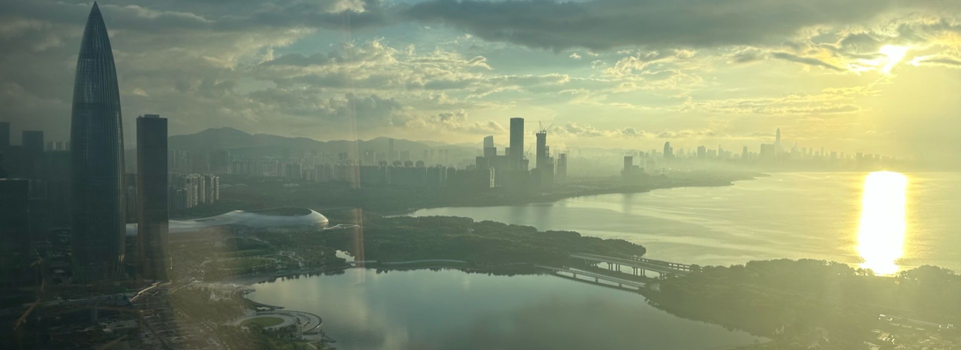Shenzhen skyline morning