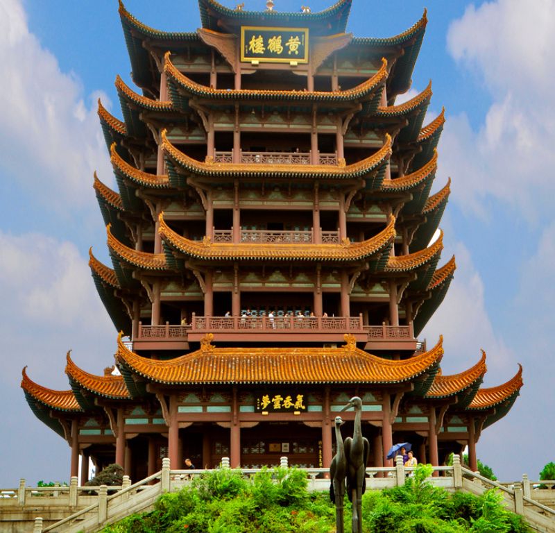 Yellow Crane Tower in Wuhan