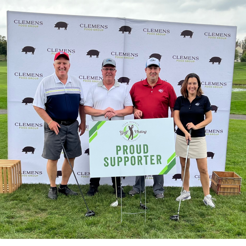 Clemens Customers play in the CFG Benevolent Fund Golf Outing