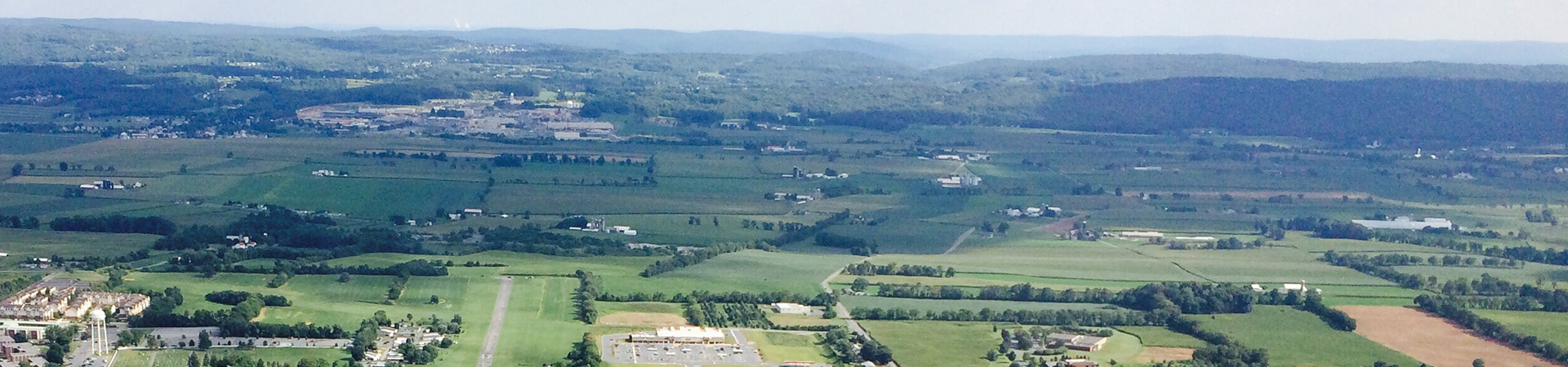 Rural landscape in Pennsylvania