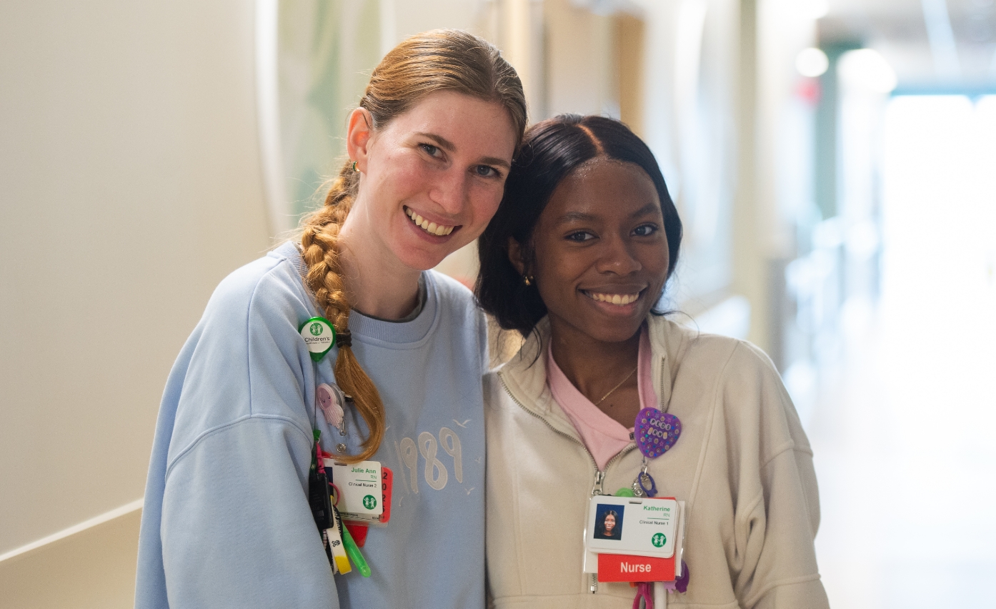 diverse nurses smiling