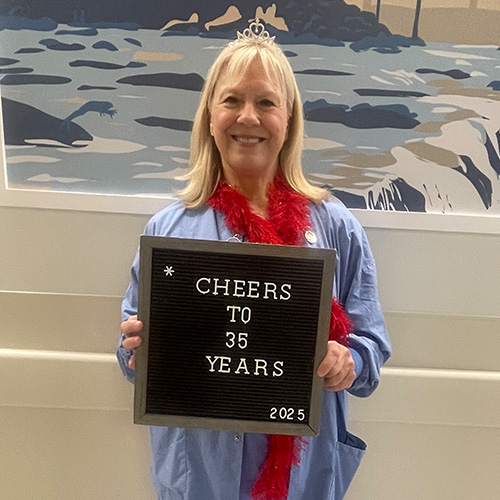 nurse-celebrates-milestone-employment-anniversary