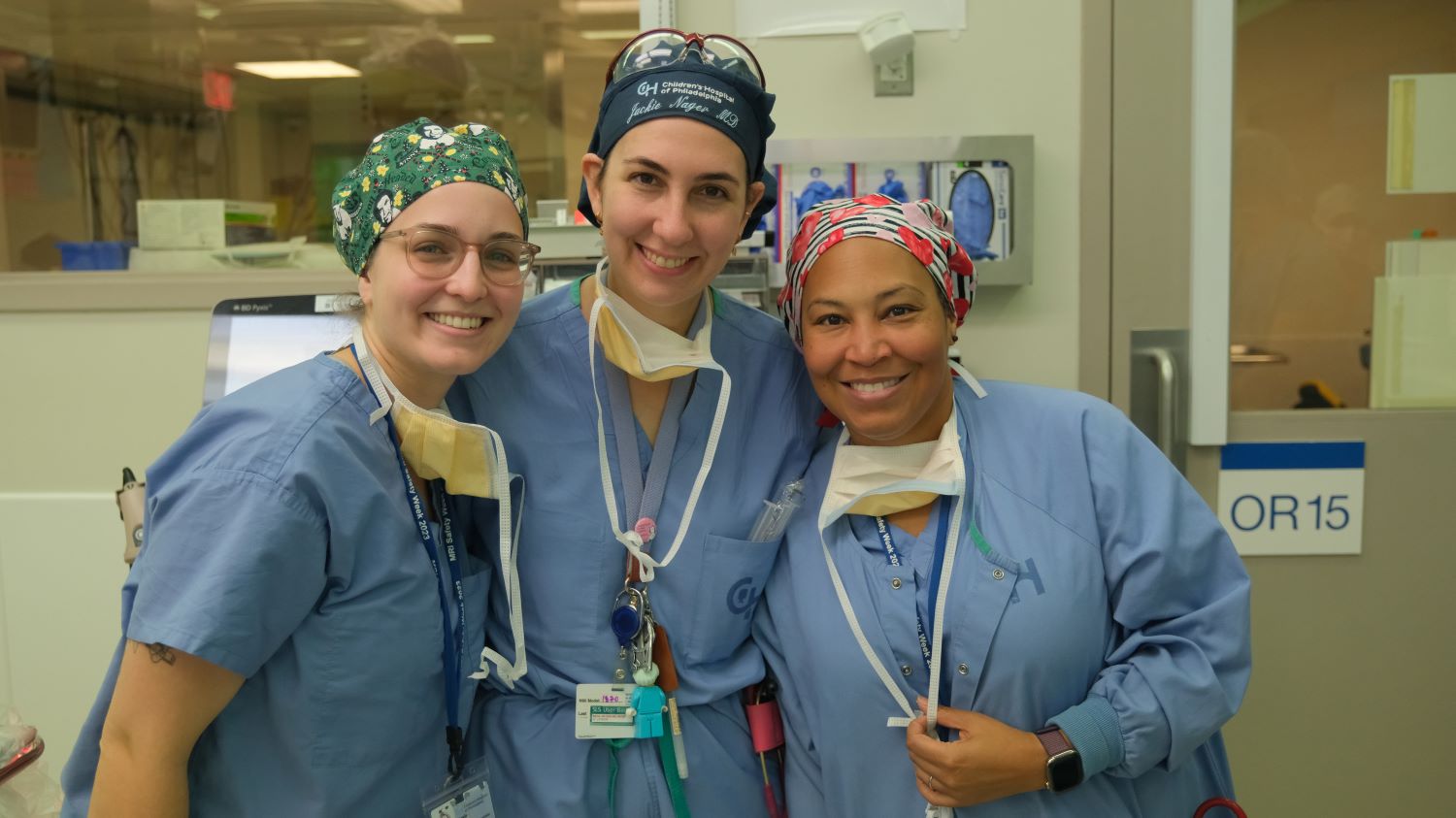 Anesthesia team