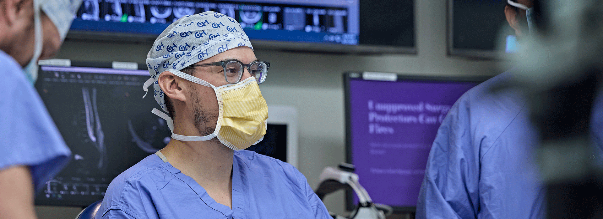 CHOP surgeon in operating room