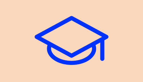 Graduation cap icon