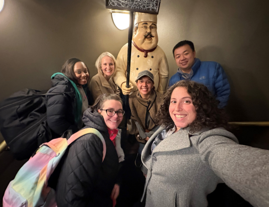 RULDP associates smiling together for a selfie