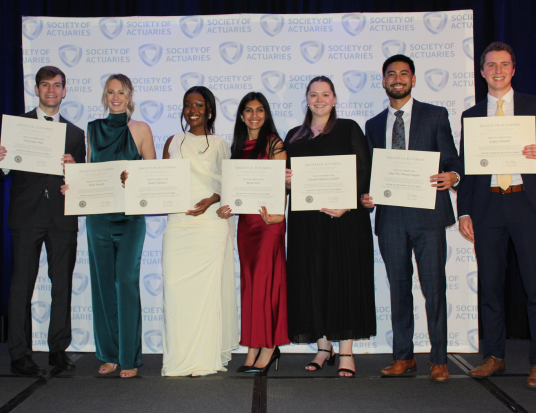 AEDP Associates posing with certificates 
