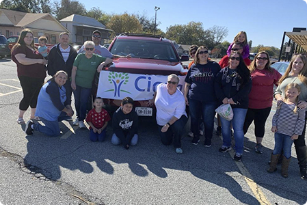 Our Veteran ERG, Salute holding a community service event