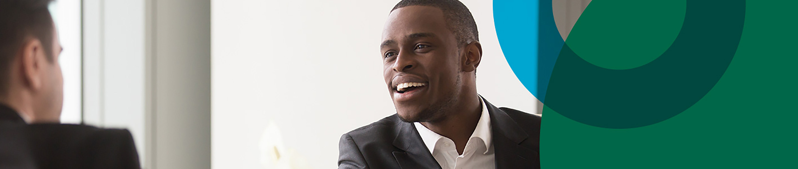 Banker builds relationship with a customer