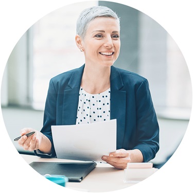 Team member interviewing candidate