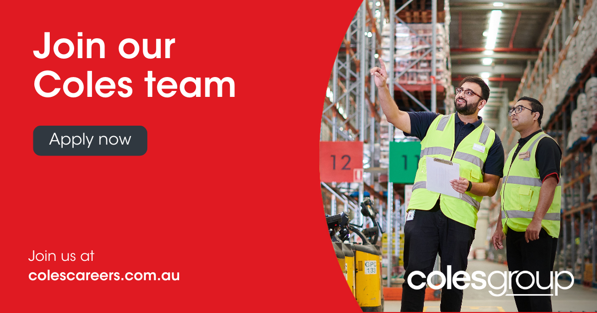 Operations, Supply Chain & Logistics jobs at Coles