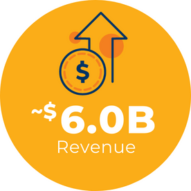 ~$6.0B Revenue 