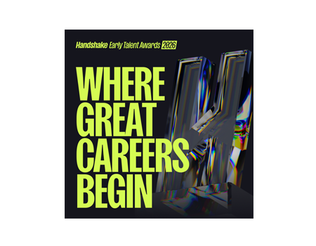 Where Great Careers Begin - 2026 Handshake Award.