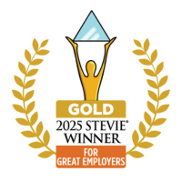 Gold Award 2025 Stevie Winner for GreatEmployers