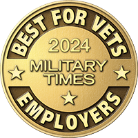 2024 Military Times Best for Vets award logo