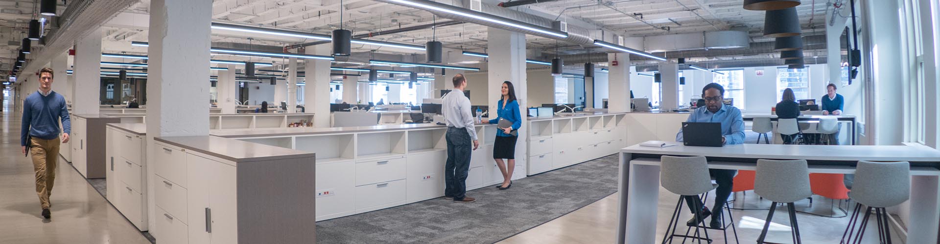 A view of the inside of the Conagra Chicago Office