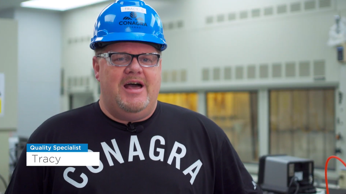 Thumbnail of Tracy at Fort Madison talking about his role