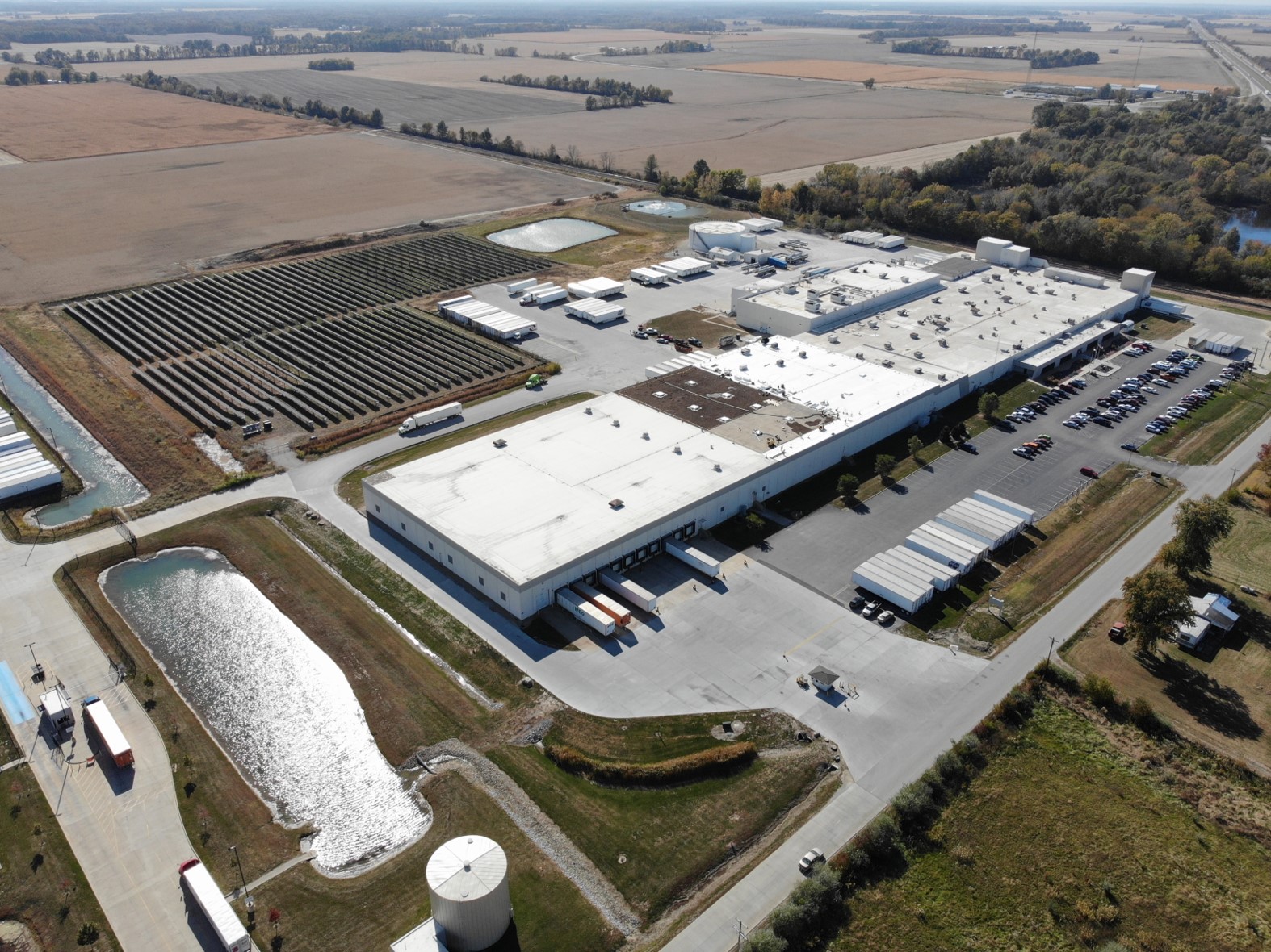 The St. Elmo Conagra Facility from above