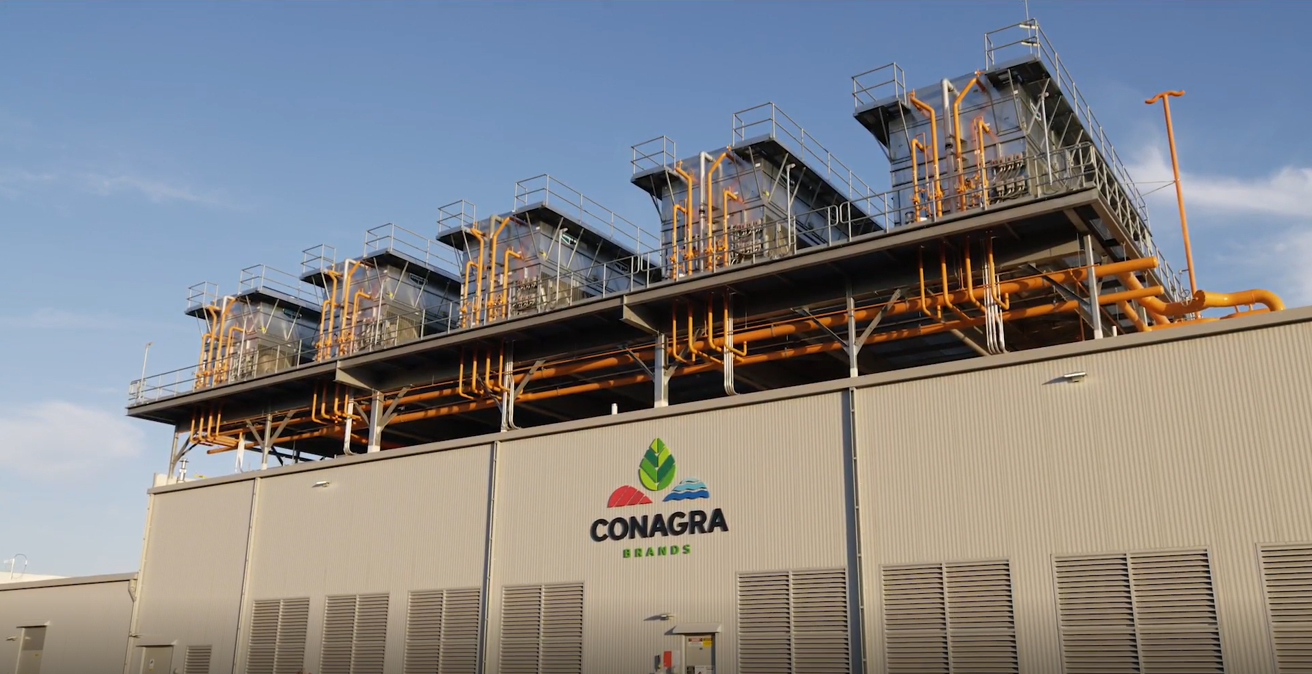 The front of the Waseca plant