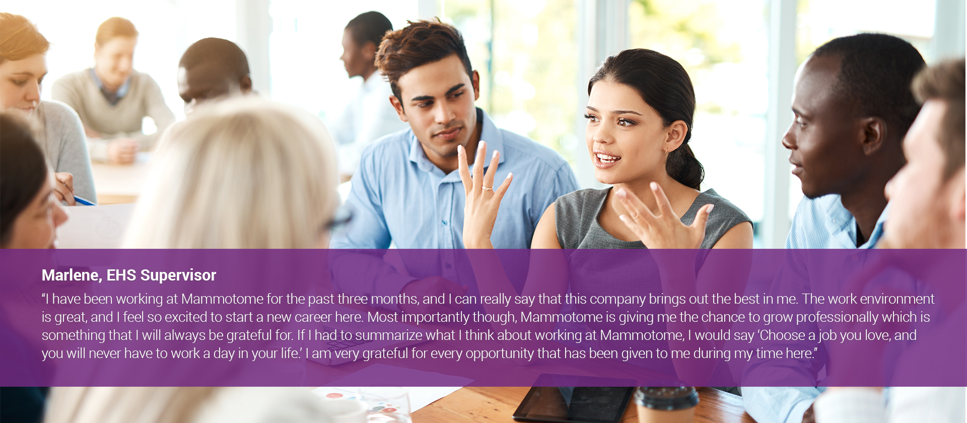 Photograph of Marlene with Mammotome associates