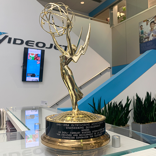 Photograph of Emmy Award 
