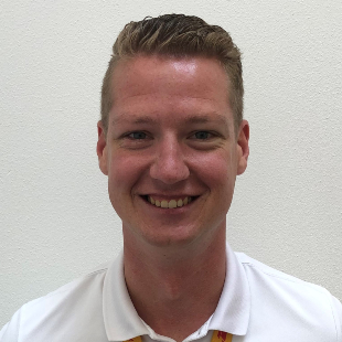 Black and White portrait picture of Martin Evoeme