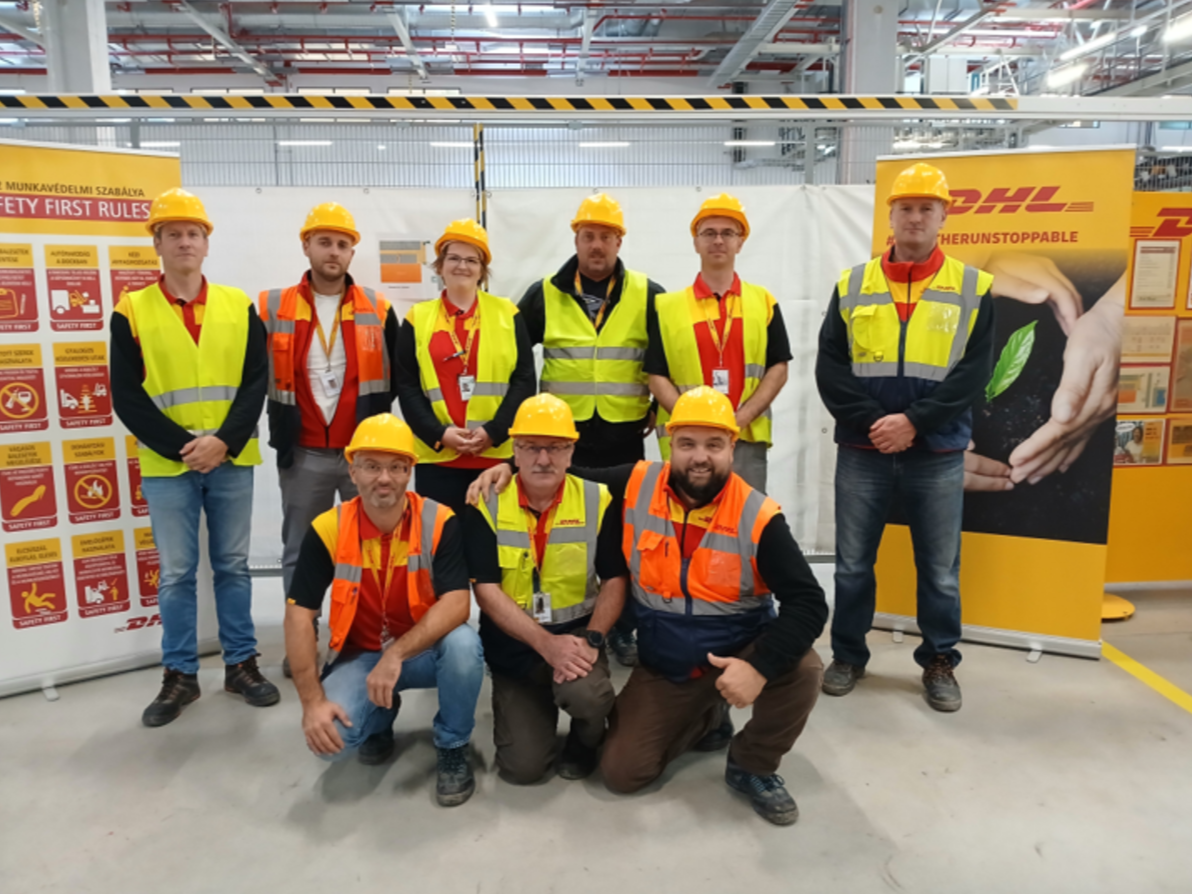 Picture of DHL Supply Chain Team in Debrecen