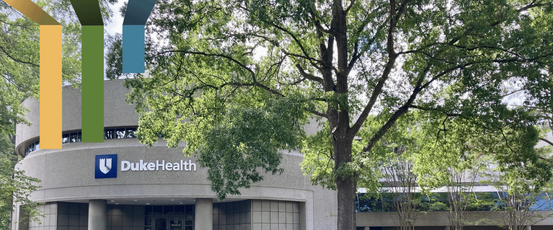 PRMO building with prominent Duke Health sign.