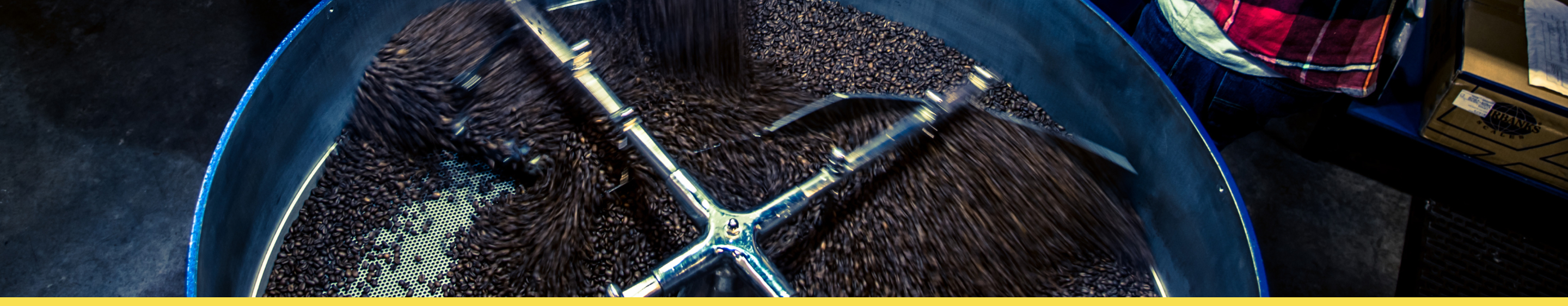 Roster of coffee beans