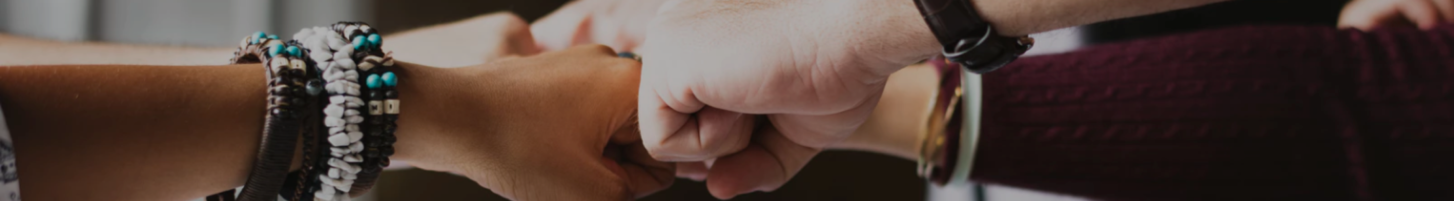 People fist Bumping