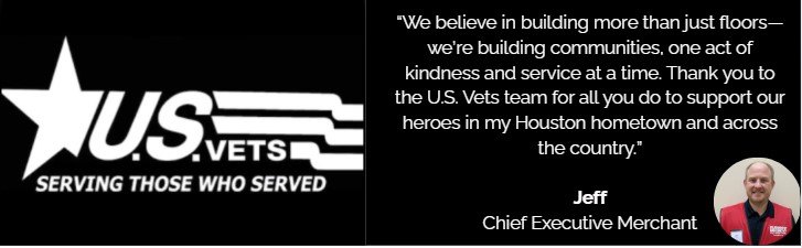 Jeff _ Chief Executive Merchant _ shares his experience volunteering with Veterans
