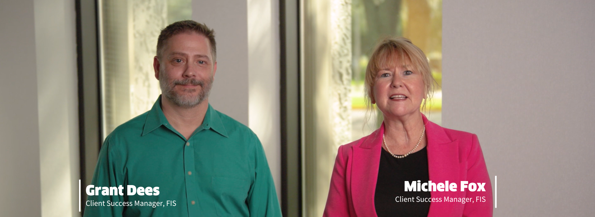 Client Success Managers Grant Dees and Michele Fox, demonstrate what it’s like to walk the client through the claims process