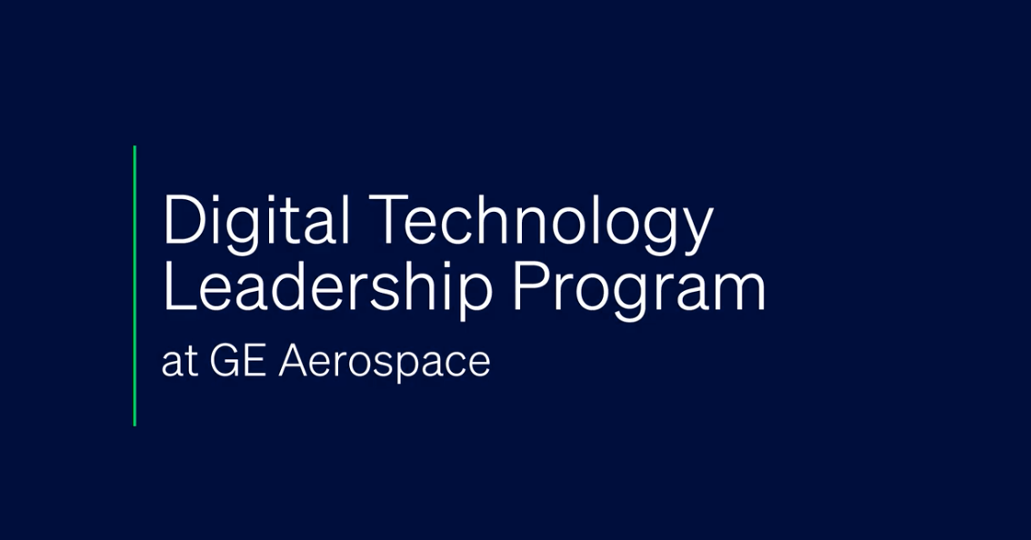 Digital Technology Leadership program cover slide