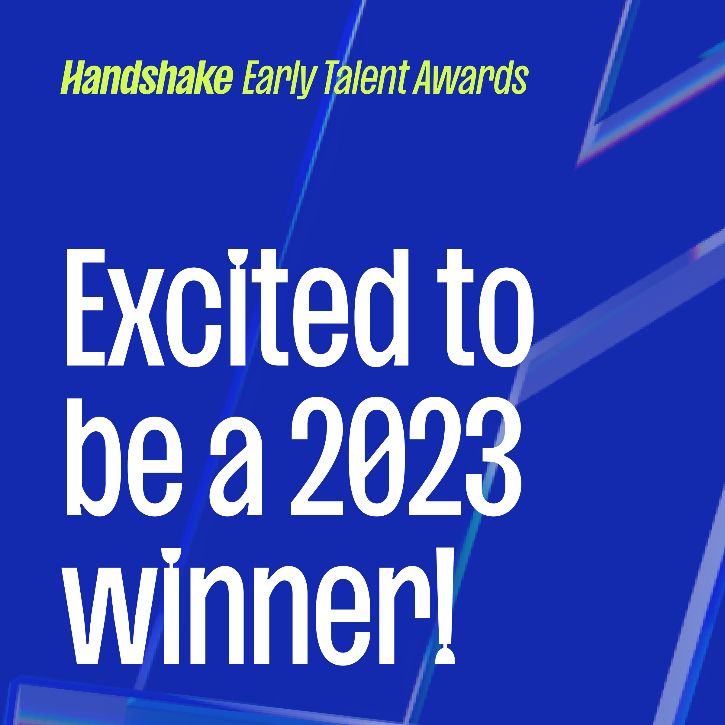 Roblox - 2023 Handshake Early Talent Awards