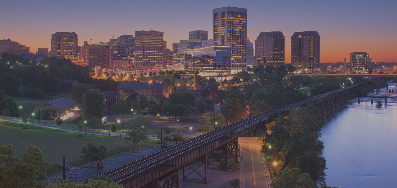 Richmond, Virginia skyline