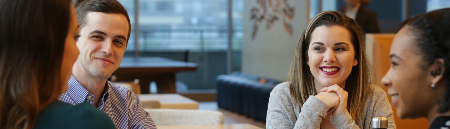 Team Members taking a break in the company “Social”