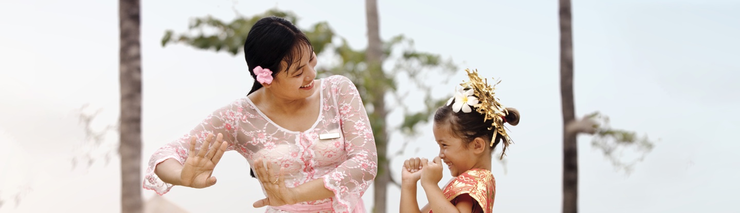 Team Member interacting with a guest
