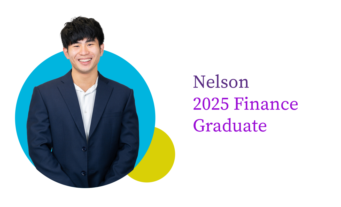 Image of Nelson: 2025 Finance Graduate