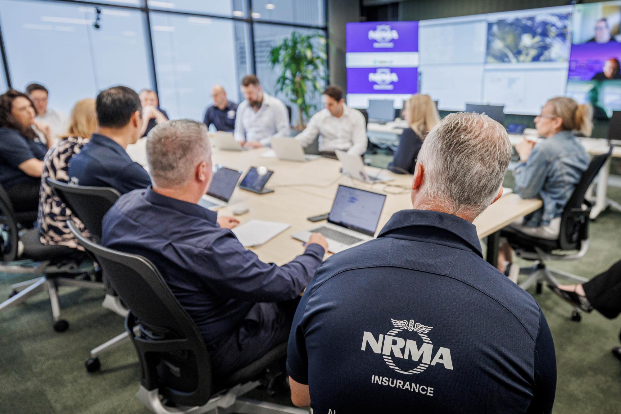 Image of staff in our major event command centre
