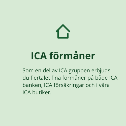 FörmånerfördigsomICAanställdpåbådebolånochförsäkringar