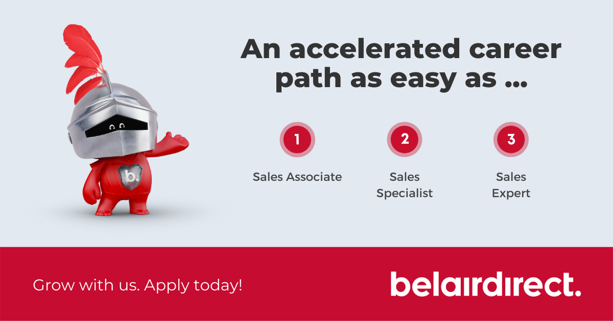 Sales Careers in Quebec belairdirect
